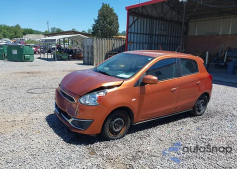 2017 Mitsubishi Mirage Es из США, поврежденный, VIN ML32A3HJXHH020003